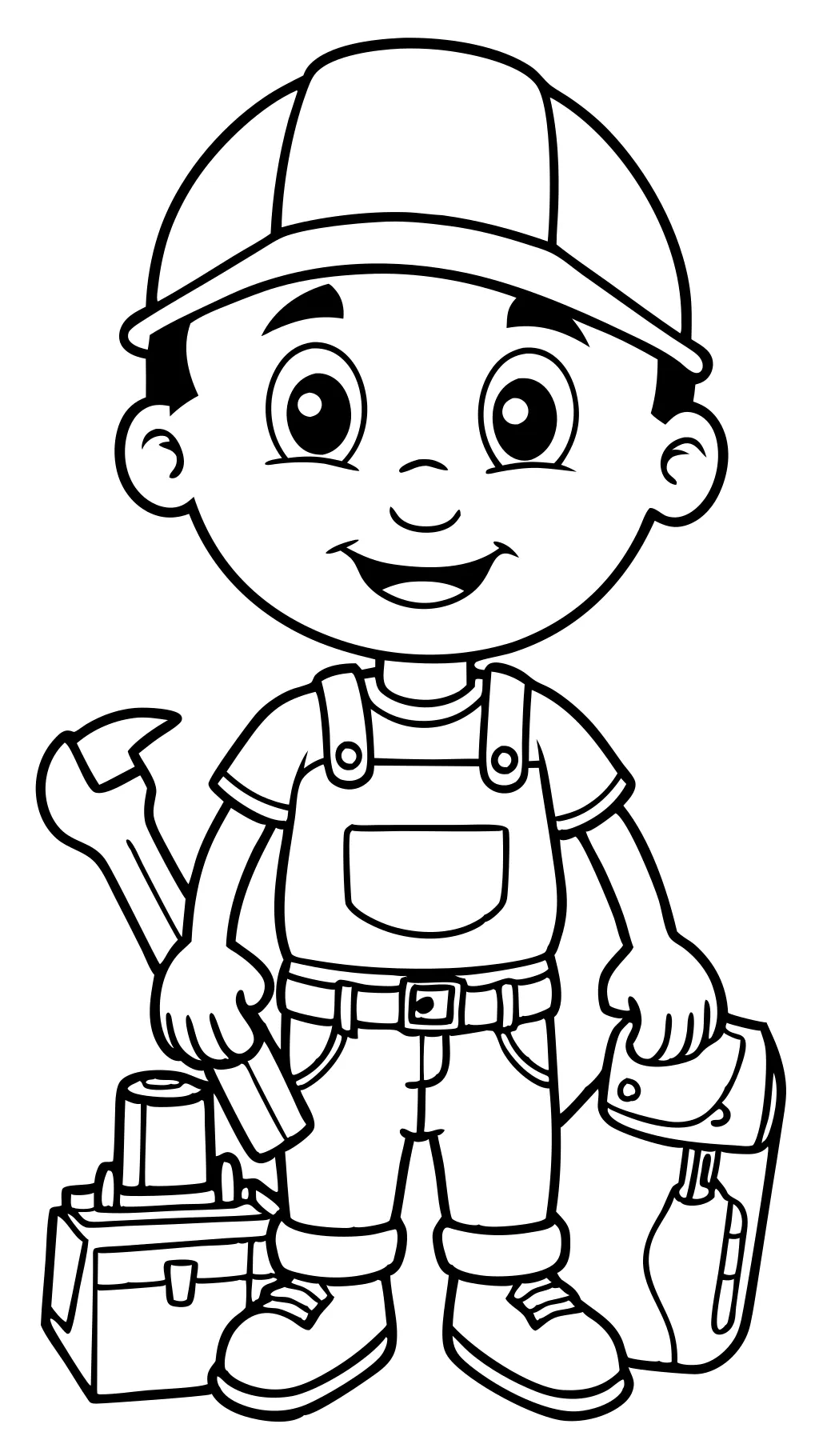 coloring pages handy manny